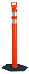 Delineator Orange with 10lb. Base - Exact Industrial Supply