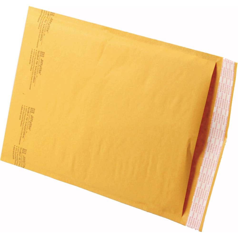 Sealed Air - Mailers, Sheets & Envelopes; Type: Bubble Mailer ; Style: Self Adhesive ; Width (Inch): 14-1/2 ; Length (Inch): 9-1/2 ; Box Quantity: 100 ; Size: 9.5 x 14.5 - Exact Industrial Supply