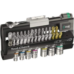 Wera - Screwdriver Bit Sets Type: Bit Set Drive Size: 1/4 (Inch) - Exact Industrial Supply