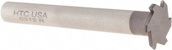 Value Collection - Woodruff Keyseat Cutter - 3-1/16" OAL x 3/8" Shank - Exact Industrial Supply