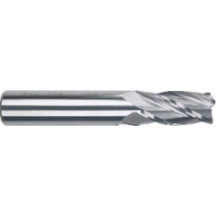 3/16″ × 3/16″ × 5/8″ × 2″ 0.0300″ C/R 4 Flute Single End Carbide Finishing End Mill-Uncoated Series/List #5968 - Exact Industrial Supply