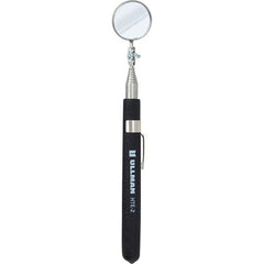 Ullman Devices - Inspection Mirrors Mirror Shape: Round Overall Length (Inch): 6-1/2 - Exact Industrial Supply