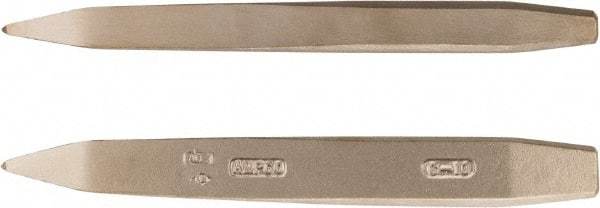 Ampco - 15" OAL x 1-3/4" Blade Width Nonsparking Concrete Chisel - 1-3/4" Tip - Exact Industrial Supply