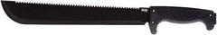 SOG Specialty Knives - 13" Long Blade, 8Cr13MoV Stainless Steel, Fine Edge, Fixed Blade Knife - 19" OAL, Rubber Handle - Exact Industrial Supply