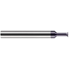 Harvey Tool - 1/2" Diam 90° 0.088" Chamfer 6-Flute Solid Carbide Back Chamfer - Exact Industrial Supply