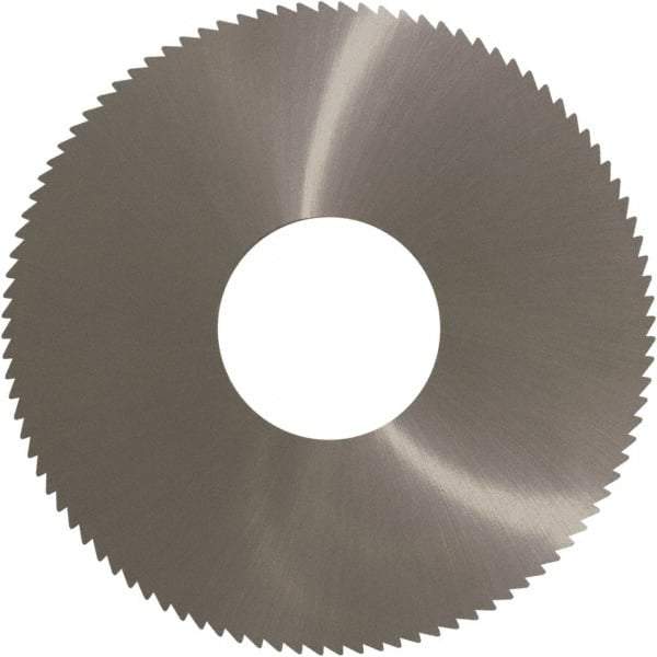 Controx - 1-3/4" Diam x 1/16" Blade Thickness x 1/2" Arbor Hole Diam, 72 Tooth Slitting and Slotting Saw - Arbor Connection, Right Hand, Uncoated, Solid Carbide, Concave Ground - Exact Industrial Supply