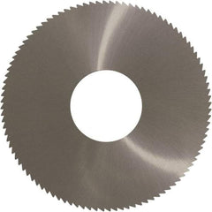Controx - 1-3/4" Diam x 0.0313" Blade Thickness x 1/2" Arbor Hole Diam, 72 Tooth Slitting and Slotting Saw - Arbor Connection, Right Hand, Uncoated, Solid Carbide, Concave Ground - Exact Industrial Supply