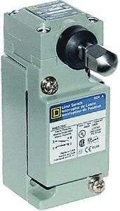Square D - DPDT, 2NC/2NO, 600 Volt Screw Terminal, Plunger Actuator, General Purpose Limit Switch - 1, 2, 4, 6, 12, 13, 6P NEMA Rating, IP67 IPR Rating - Exact Industrial Supply