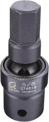 Sunex Tools - 1/2" Drive, 5/8" Impact Hex Bit Socket - Exact Industrial Supply