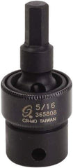 Sunex Tools - 3/8" Drive, 5/16" Impact Hex Bit Socket - Exact Industrial Supply
