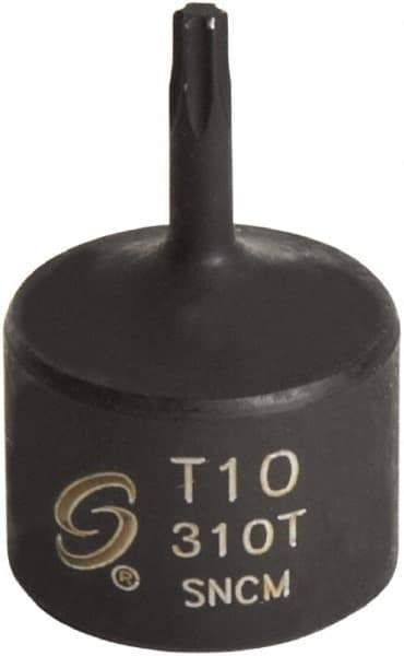 Sunex Tools - 3/8" Drive, T10 Impact Torx Bit Socket - Exact Industrial Supply