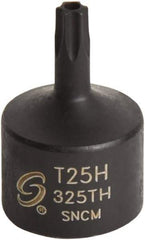 Sunex Tools - 3/8" Drive, T25H Impact Torx Bit Socket - Exact Industrial Supply