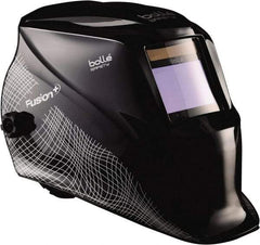 bolle SAFETY - 4" Window Width x 2" Window Height, 5, 8 to 13 Shade Auto-Darkening Lens, Fixed Front Welding Helmet with Digital Controls - Black Polycarbonate - Exact Industrial Supply