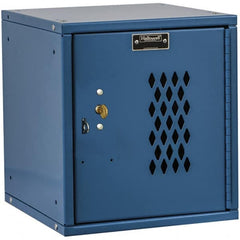 Hallowell - 1 Door, 1 Tier, Premium Box Lockers - Exact Industrial Supply