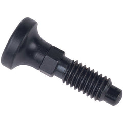 1/4-20 DLRN KNOB PLGR STL NON LOCK - Exact Industrial Supply