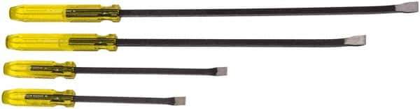 Proto - 4 Piece Pry Bar Set - Includes 14-1/2, 17-1/2, 28 & 31-7/8" Lengths - Exact Industrial Supply