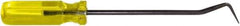 Proto - 10-3/4" OAL Hook Pick - 90° Hook, Alloy Steel with Fixed Points - Exact Industrial Supply