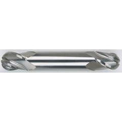 7/16 Dia. - 3 OAL - Solid Carbide - TiAlN-Center cutting DE BN EM-4 FL - Exact Industrial Supply
