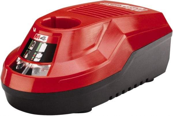 Milwaukee Tool - 4 Volt, 1 Battery Lithium-Ion Power Tool Charger - 30 min to Charge - Exact Industrial Supply