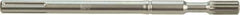 Milwaukee Tool - Spline Drive Carbide Extension Kit - For Use with Rotary Hammers - Exact Industrial Supply