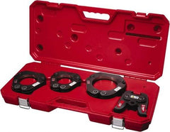 Milwaukee Tool - 2-1/2 to 4 Inch Pipe Capacity, 2-1/2 to 4 Inch Jaw Range, Press Ring Kit - Exact Industrial Supply