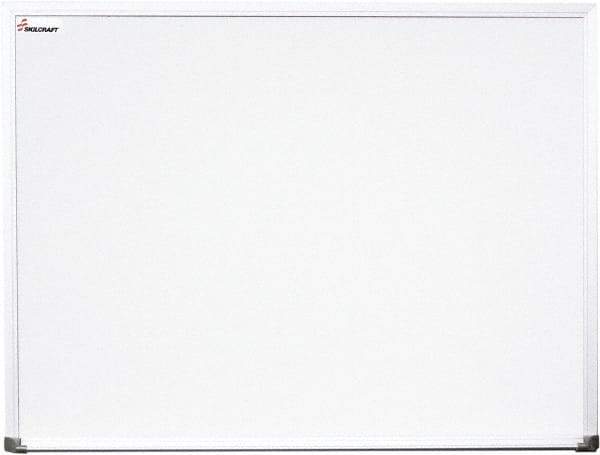 Ability One - 2" High x 19" Wide Erasable Melamine Marker Boards - Melamine, 25" Deep - Exact Industrial Supply