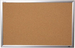 Ability One - 36" Wide x 2" High Self-Heal Cork Bulletin Board - Natural (Color) - Exact Industrial Supply