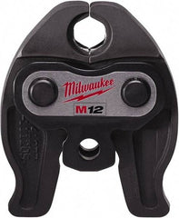 Milwaukee Tool - 1/2 to 1-1/4 Inch Jaw Range, Presser Replacement Jaw - For Use with M12 FORCE LOGIC Press Tool - Exact Industrial Supply