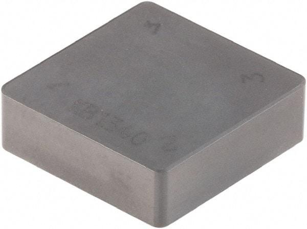 Kennametal - CNM433 Grade KB1340 PCBN Turning Insert - Uncoated, 80° Diamond, 1/2" Inscr Circle, 3/16" Thick, 3/64" Corner Radius - Exact Industrial Supply