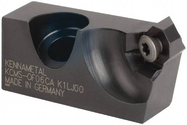 Kennametal - OF.T Insert Style, Indexable Milling Cartridge - KCMS Toolholder Style, Compatible with Face Mills, Series KCMS - Exact Industrial Supply