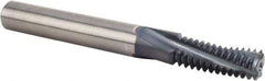 Kennametal - M20x2.50 Metric Coarse, 0.5472" Cutting Diam, 4 Flute, Solid Carbide Helical Flute Thread Mill - Internal Thread, 41.15mm LOC, 90mm OAL, 14mm Shank Diam - Exact Industrial Supply
