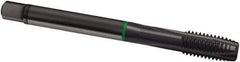 Guhring - M20x1.50 Metric Fine, 4 Flute, Oxide Finish, Cobalt Spiral Point Tap - Plug Chamfer, Right Hand Thread, 125mm OAL, 6H Class of Fit, Series 2879 - Exact Industrial Supply