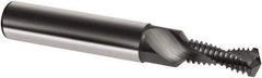 Guhring - M16x1.50 Metric Fine, 0.5709" Cutting Diam, 2 Flute, Solid Carbide Helical Flute Thread Mill - Internal Thread, 34.1mm LOC, 102mm OAL, 18mm Shank Diam - Exact Industrial Supply