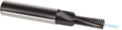 Guhring - M14x2.0 Metric, 0.4409" Cutting Diam, 4 Flute, Solid Carbide Helical Flute Thread Mill - Internal Thread, 31mm LOC, 102mm OAL, 16mm Shank Diam - Exact Industrial Supply