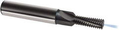 Guhring - M12x1 Metric Fine, 0.3917" Cutting Diam, 4 Flute, Solid Carbide Helical Flute Thread Mill - Internal Thread, 25.5mm LOC, 90mm OAL, 14mm Shank Diam - Exact Industrial Supply