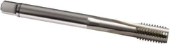 Guhring - M30x2.00 Metric Fine 6H 4 Flute Bright Finish Cobalt Straight Flute Machine Tap - Modified Bottoming, Right Hand Thread, 150mm OAL, D7/D8 Limit, Oversize - Exact Industrial Supply