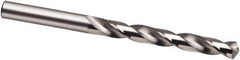 Guhring - 9.1mm 118° Solid Carbide Jobber Drill - Bright Finish, Right Hand Cut, Spiral Flute, 125mm OAL, Faceted Point - Exact Industrial Supply