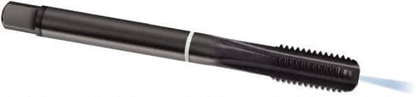 Guhring - M20x1.50 Metric Fine, 5 Flute, Oxide Finish, Cobalt Spiral Point Tap - Modified Bottoming Chamfer, Right Hand Thread, 125mm OAL, 6HX Class of Fit, Series 1904 - Exact Industrial Supply