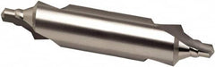Combo Drill & Countersink: Metric, High Speed Steel Bright (Polished) Finish, Right Hand Cut, Series 591