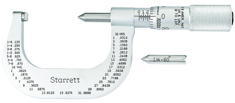 585CP SCRW THREAD MICROMETER - Exact Industrial Supply