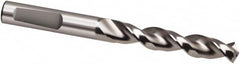 Jobber Length Drill Bit: 0.6496″ Dia, 130 °, Cobalt Bright/Uncoated, Right Hand Cut, Parabolic Flute