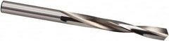 Jobber Length Drill Bit: 0.7874″ Dia, 118 °, High Speed Steel Bright/Uncoated, Right Hand Cut, Spiral Flute