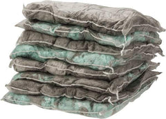 PRO-SAFE - 18 Inch Long x 18 Inch Wide x 2 Inch High, Gray Sorbent Pillow - 28 Gallon Capacity, Universal - Exact Industrial Supply