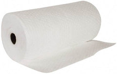 PRO-SAFE - 48 Gal Capacity per Package, Oil Only Roll - 150' Long x 30" Wide, White, Polypropylene - Exact Industrial Supply