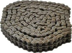 Browning - 5/8" Pitch, ANSI 50-2, Double Strand Roller Chain - Chain No. 50-2, 10 Ft. Long, 0.4" Roller Diam, 3/8" Roller Width - Exact Industrial Supply