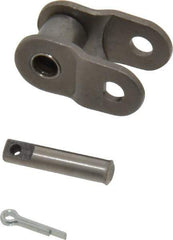 Browning - 1/2" Pitch, ANSI 40, Roller Chain Offset Link - For Use with Single Strand Chain - Exact Industrial Supply