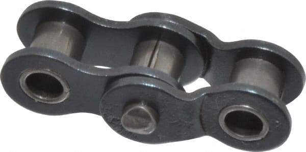 Browning - 1/4" Pitch, ANSI 25, Double Pitch Roller Chain Offset Link - For Use with Single Strand Chain - Exact Industrial Supply
