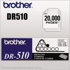 Brother - Black Drum Unit - Use with Brother DCP-8040, 8045D, HL-5140, 5150D, 5150DLT, 5170DN, 5170DNLT, MFC-8120, 8220, 8440, 8640D, 8840D, 8840DN - Exact Industrial Supply