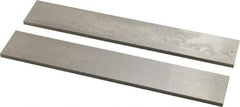 Starrett - 6" Long x 1" High x 1/8" Thick, Tool Steel Four Face Parallel - Sold as Matched Pair - Exact Industrial Supply