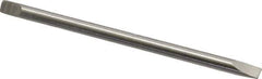 Starrett - 5/8" Blade Length Precision Blade Screwdriver - 3-3/4" OAL - Exact Industrial Supply